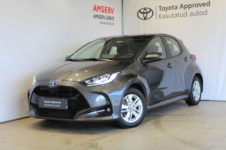 Toyota Yaris, 2022, 1.5, 68 kW, hübriid (bensiin/elekter), automaat, esivedu