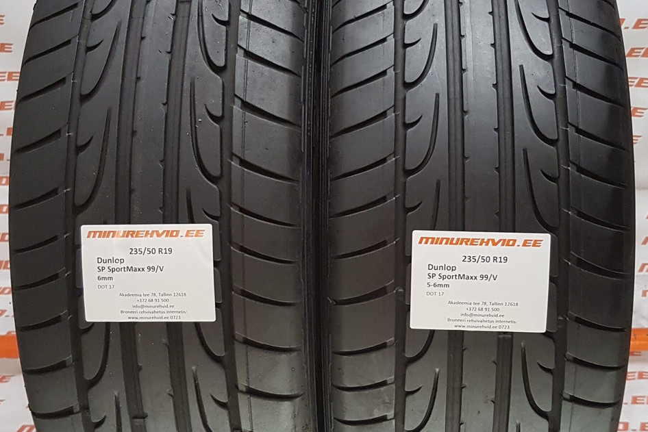 Kasutatud suverehv 235/50R19 Dunlop SP Sport Maxx 99/V