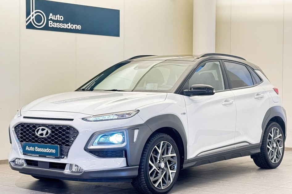 Hyundai Kona, 2020, 1.6, 77 kW, hübriid (bensiin/elekter), automaat, esivedu