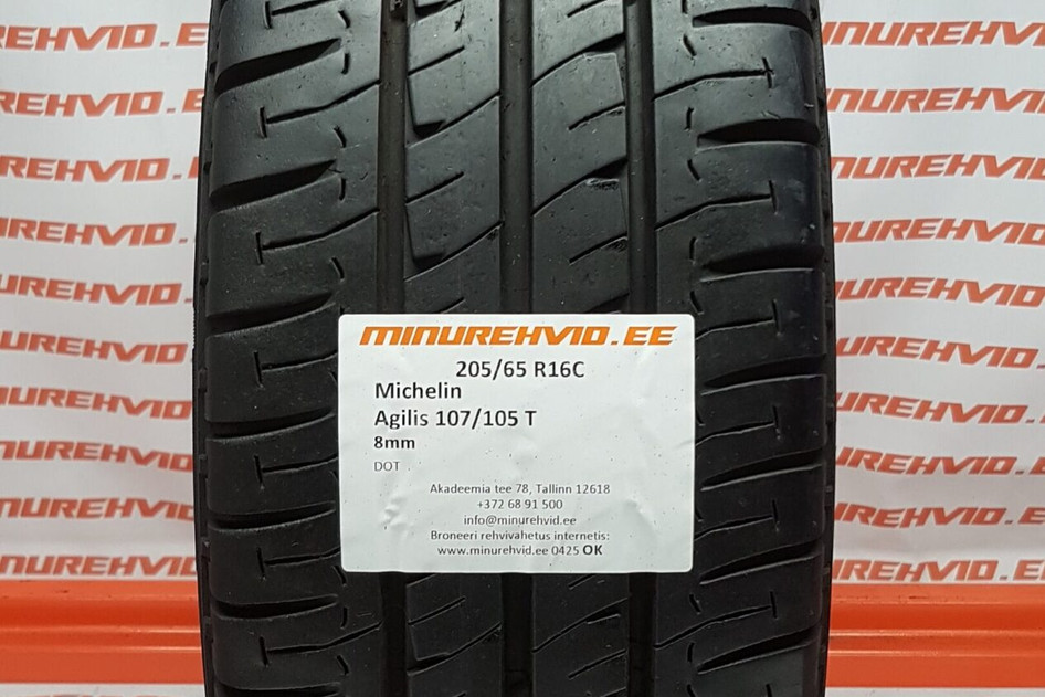 Kasutatud suverehv 205/65R16 Michelin Agilis 107/105 T