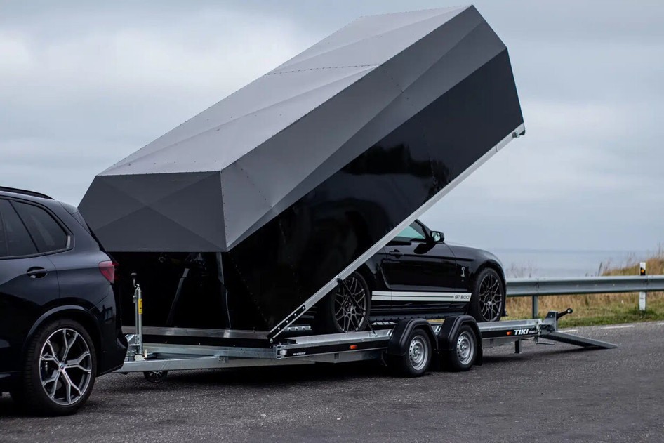 Tiki Treiler Autoveohaagis alumiiniumkaanega
