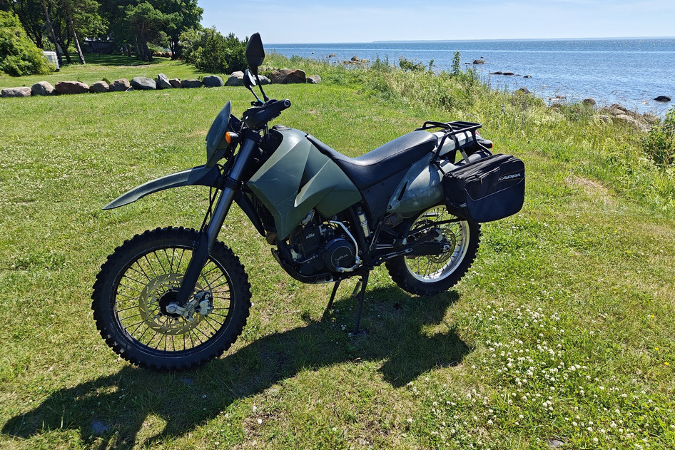 KTM 400 LC4 MILITARY, 2002, 0.4, 25 kW, bensiin, manuaal, tagavedu