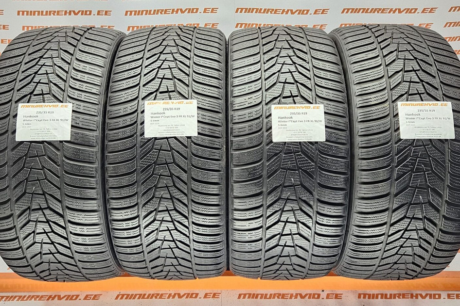 Kasutatud lamellrehv 235/35R19 Hankook Winter I*Cept Evo 3 FR XL 91/W