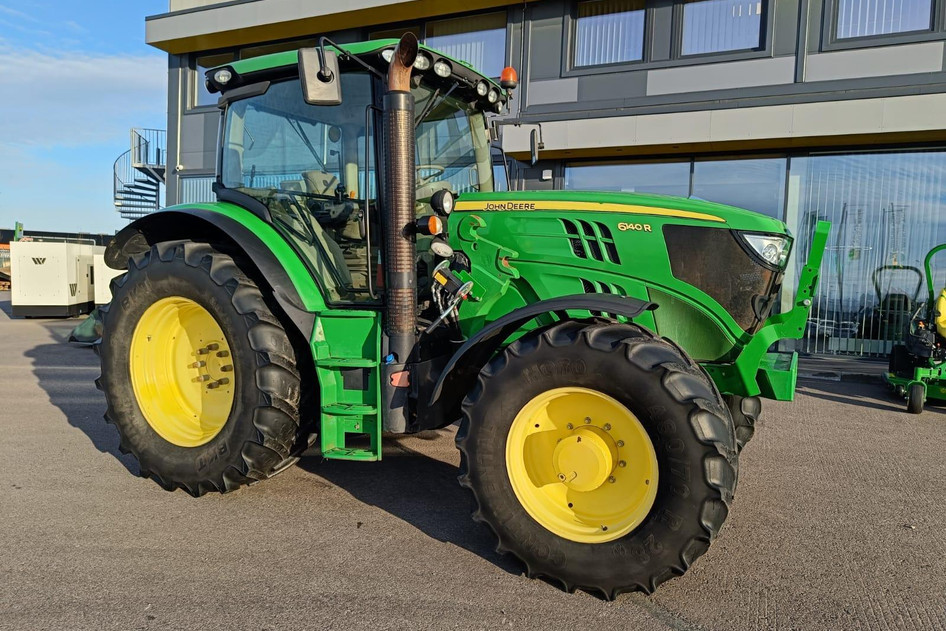 John Deere 6140R, 6.8, 118 kW, dīzelis, automātiskā, pilnpiedziņa