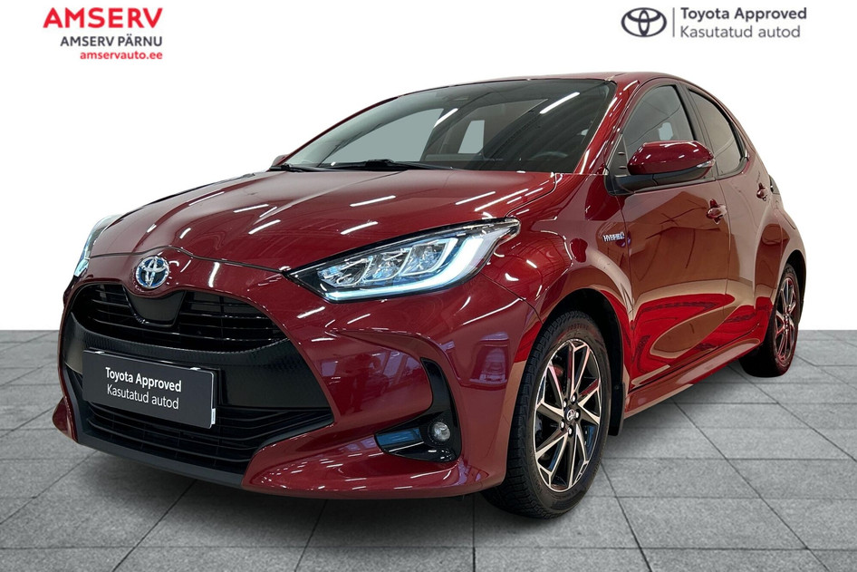 Toyota Yaris, 2021, 1.5, 68 kW, hübriid (bensiin/elekter), automaat, esivedu