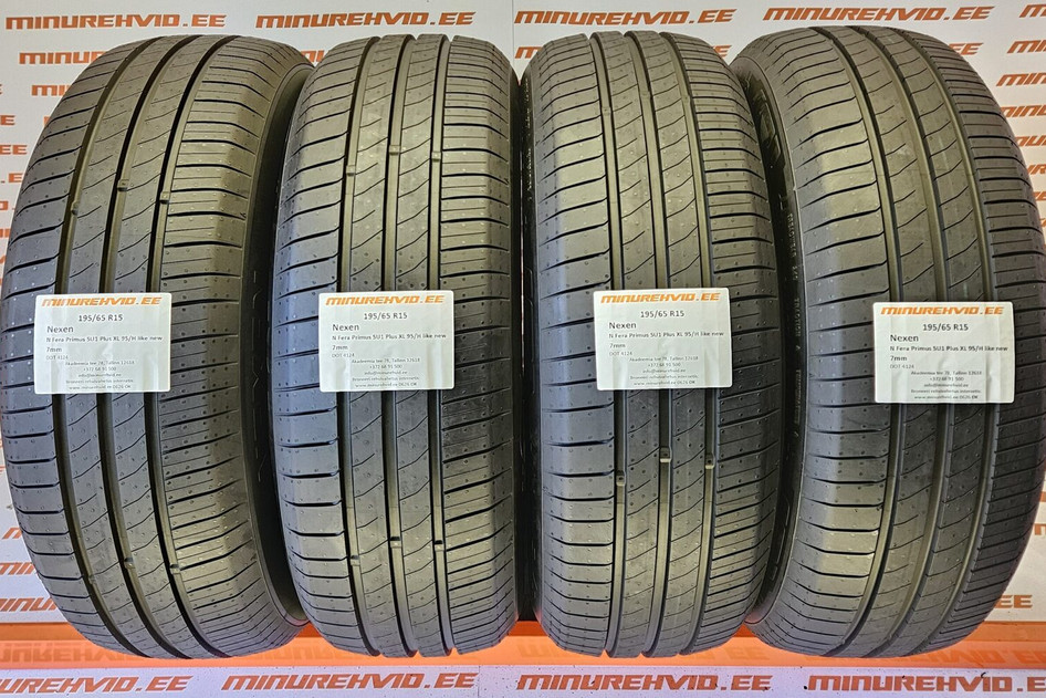 Kasutatud suverehv 195/65R15 Nexen N Fera Primus SU1 Plus XL 95/H like new