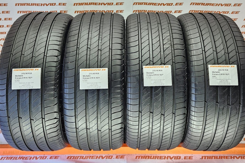 Kasutatud suverehv 225/40R18 Michelin Primacy 4 FR XL 92/Y 4325