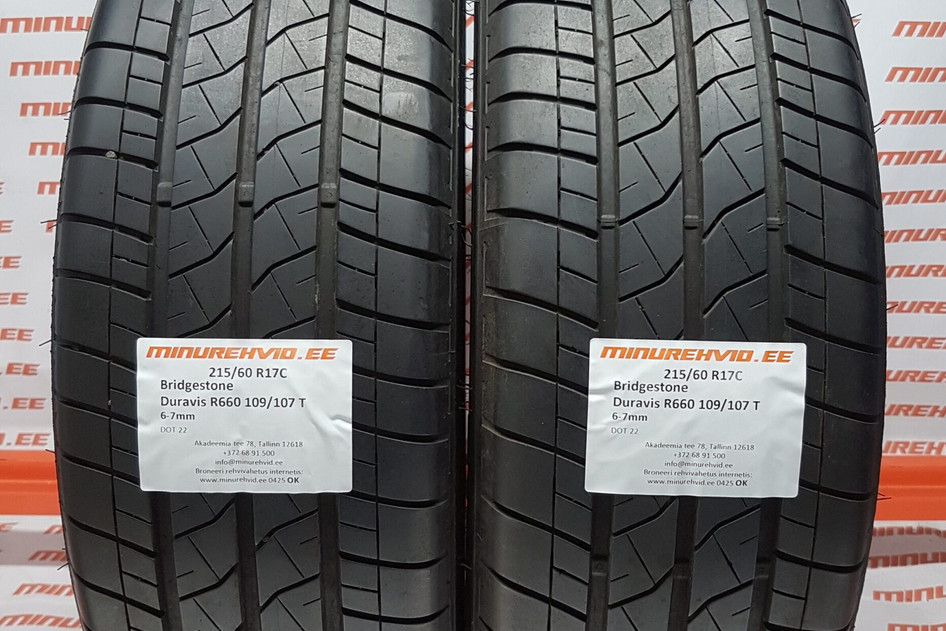 Kasutatud suverehv 215/60R17 Bridgestone Duravis R660 109/107 T