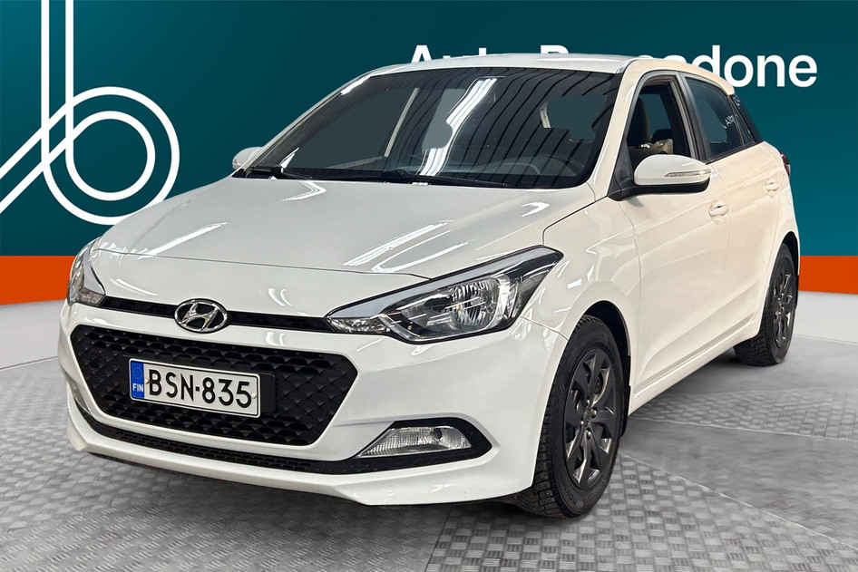 Hyundai i20, 2017, 1.2, 55 kW, bensiin, manuaal, esivedu