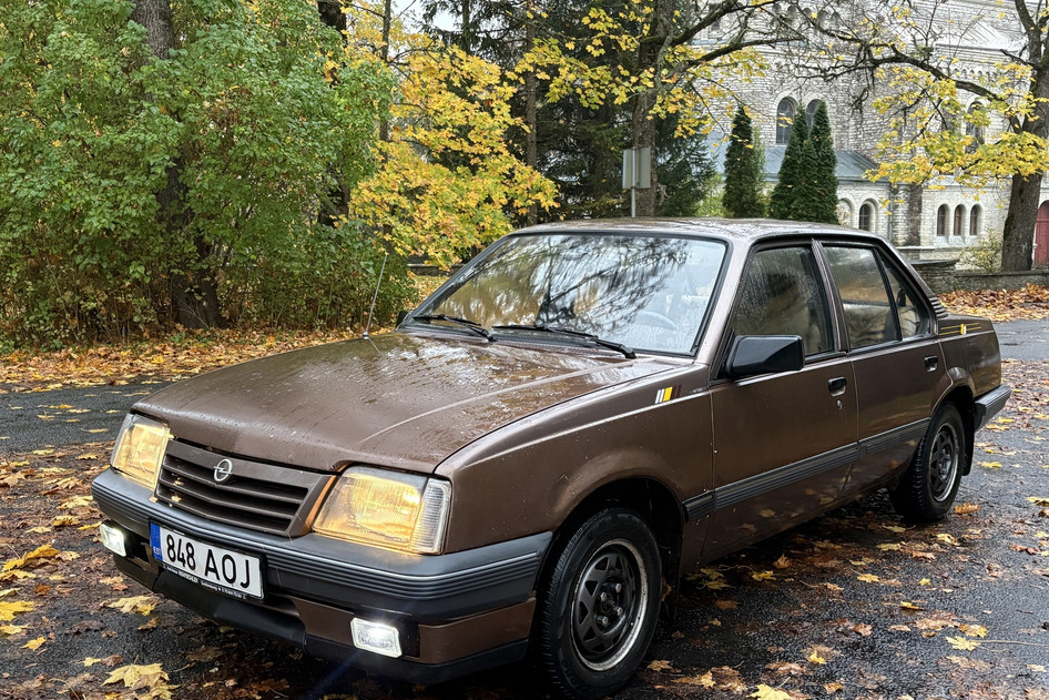 Opel Ascona, 1987, 1.6, 40 kW, diisel, manuaal, esivedu