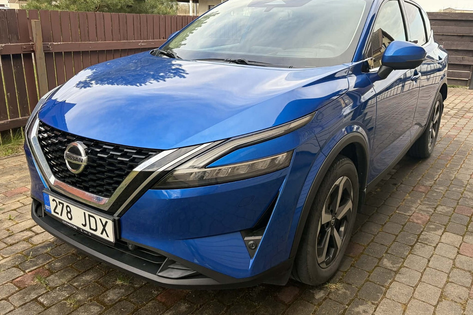 Nissan Qashqai, 2021, 1.3, 116 kW, hübriid (bensiin/elekter), automaat, esivedu