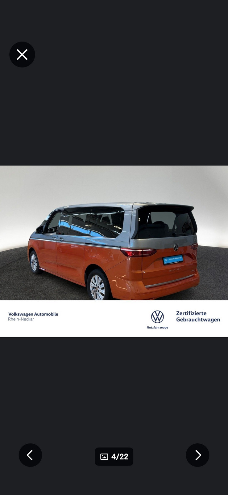 Volkswagen Multivan 2022, photo 3/10