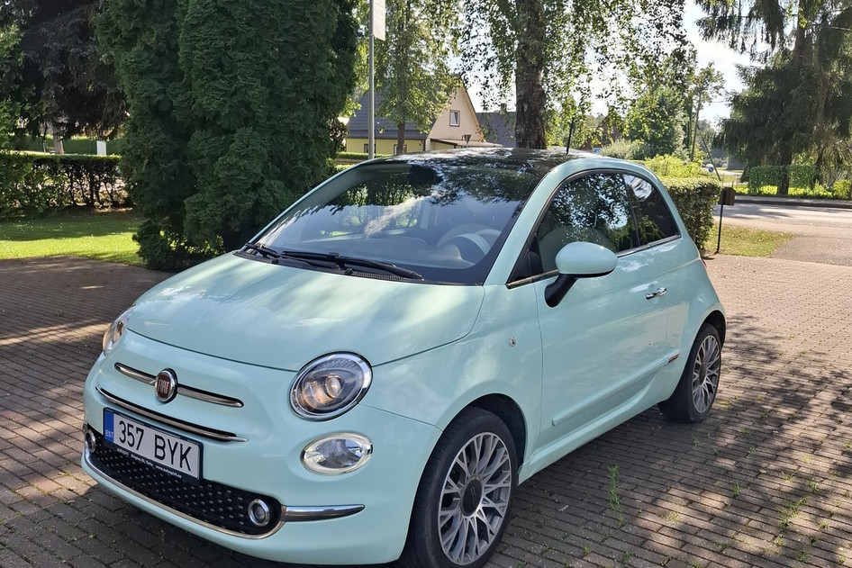 Fiat 500, 2018, 1.2, 51 kW, бензин, автомат, передний привод