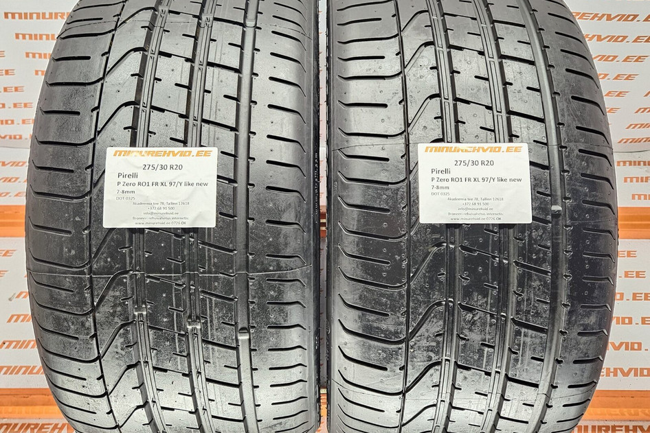 Used summer tire 275/30R20 Pirelli P Zero RO1 FR XL 97/Y like new