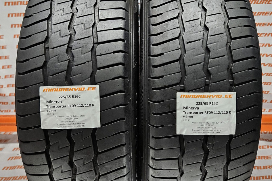 Kasutatud suverehv 225/65R16 Minerva Transporter RF09 112/110 R