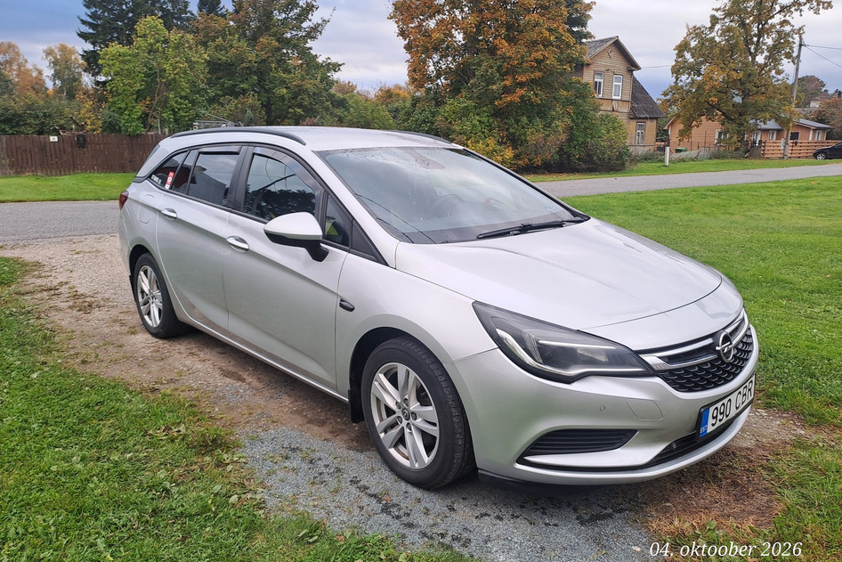 Opel Astra, 2016, 1.6, 81 kW, diisel, manuaal, esivedu