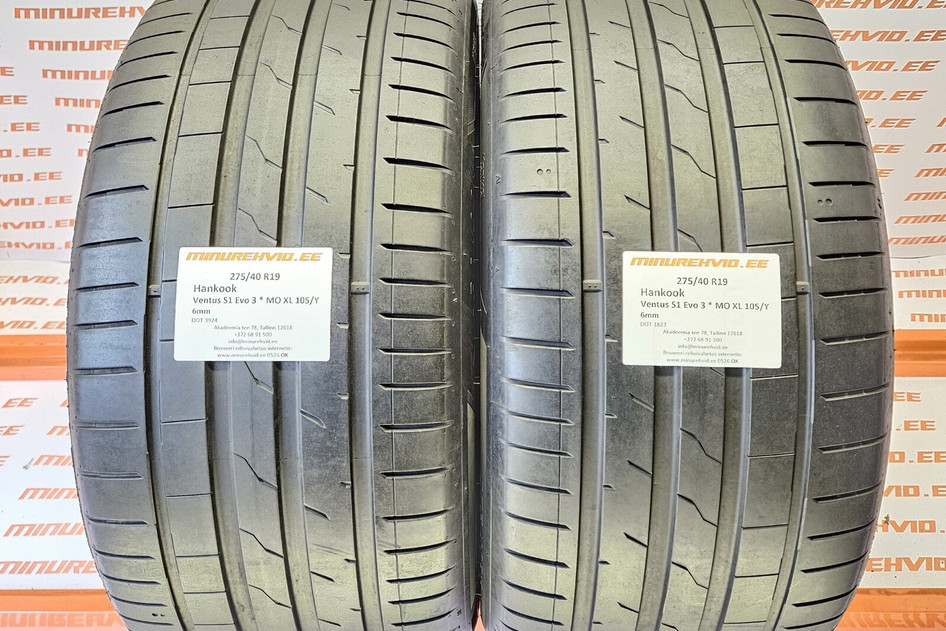 Kasutatud suverehv 275/40R19 Hankook Ventus S1 Evo 3 * MO XL 105/Y 1823+3924