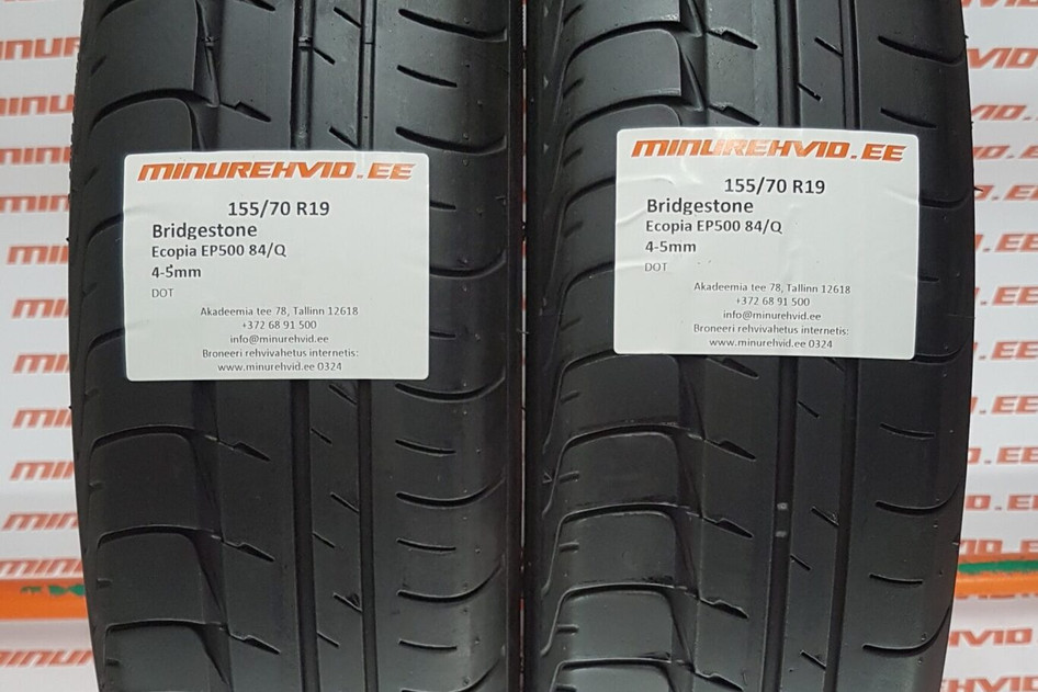 Kasutatud suverehv 155/70R19 Bridgestone Ecopia EP500 84/Q
