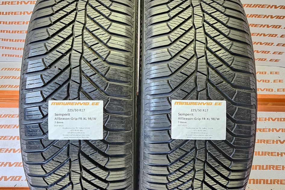 Kasutatud lamellrehv 225/50R17 Semperit AllSeason-Grip FR XL 98/W