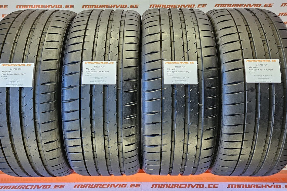 Kasutatud suverehv 225/35R20 Michelin Pilot Sport 4S FR XL 90/Y