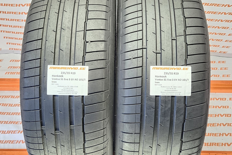 Подержанный летняя шина 235/55R19 Hankook Ventus S1 Evo 3 EV AO 101/T 1124