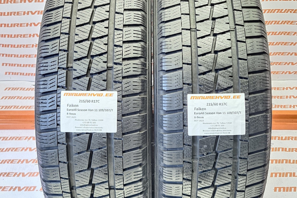 Kasutatud lamellrehv 215/60R17 Falken EuroAll Season Van 11 109/107/T