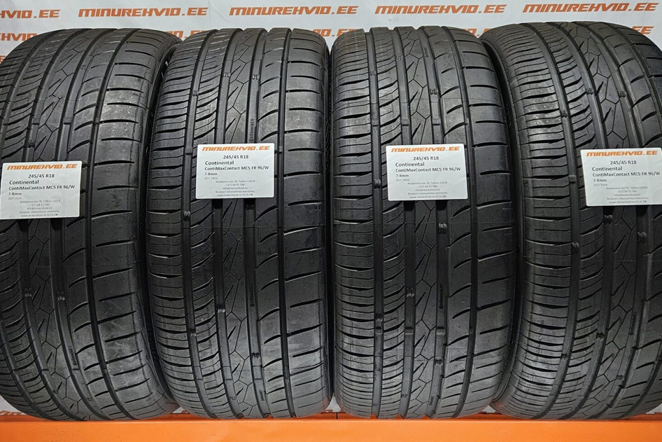 Used summer tire 245/45R18 Continental ContiMaxContact MC5 FR 96/W