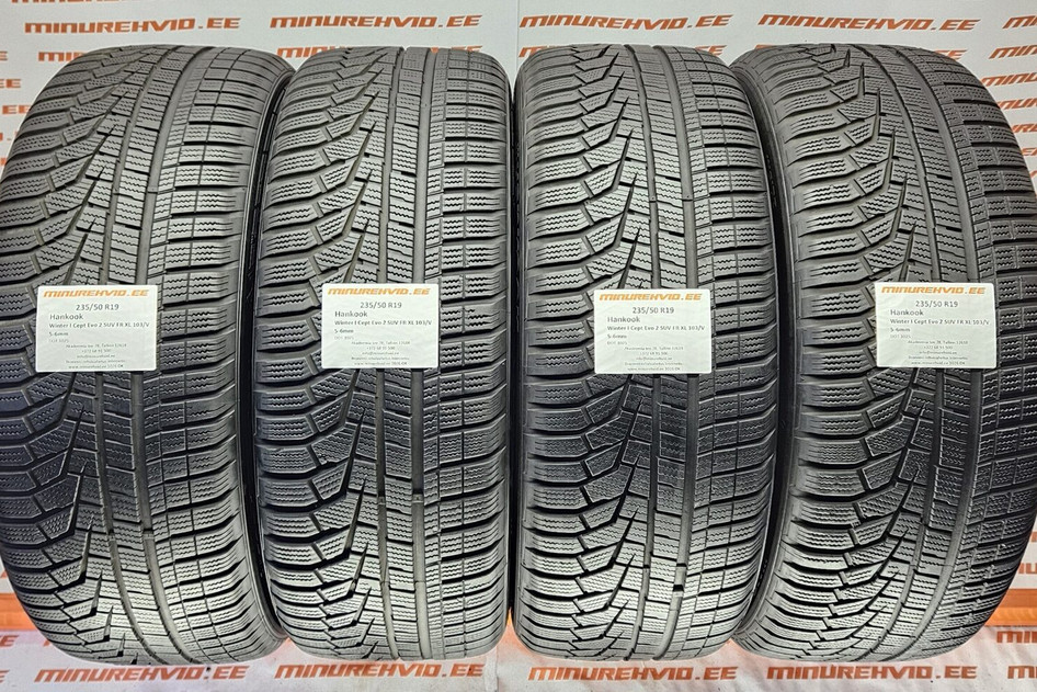 Kasutatud lamellrehv 235/50R19 Hankook Winter I Cept Evo 2 SUV FR XL 103/V 1025