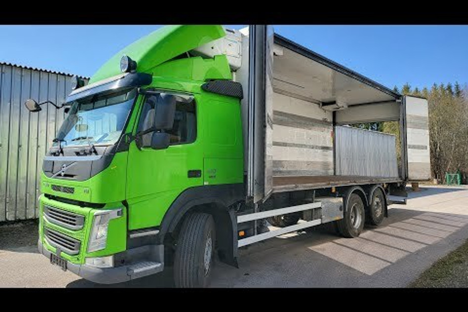 Volvo FM410 6X2 CARRIER SIDEOPENING, 2016, 10.8, 308 kW, diesel, automatic, rear-wheel drive