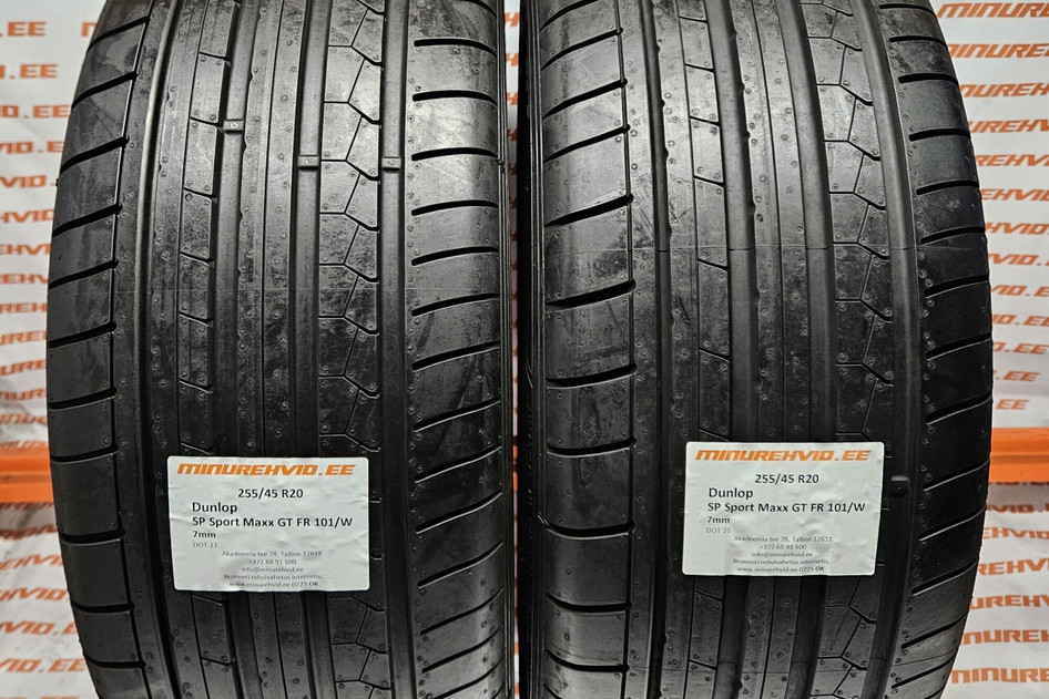 Kasutatud suverehv 255/45R20 Dunlop SP Sport Maxx GT FR 101/W