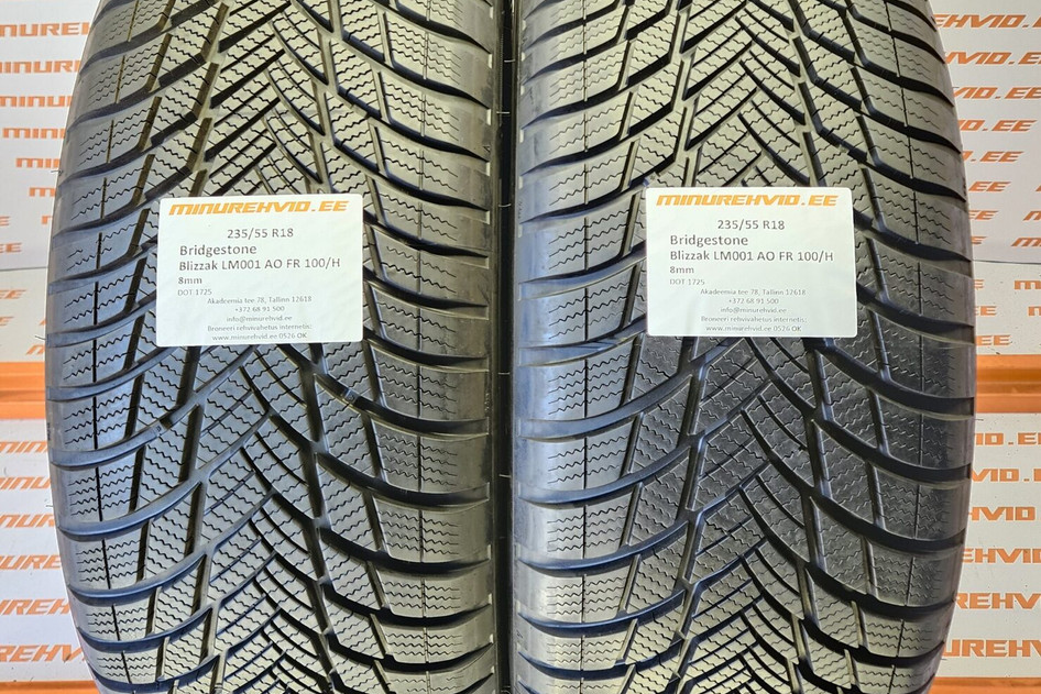 Kasutatud lamellrehv 235/55R18 Bridgestone Blizzak LM001 AO FR 100/H