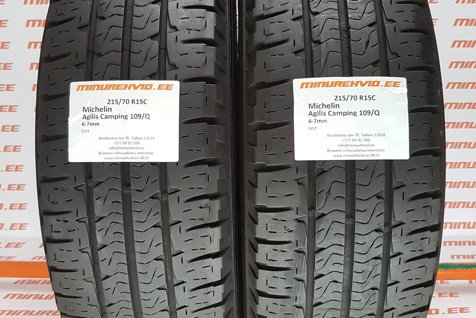 Used summer tire 215/70R15 Michelin Agilis Camping 109/Q
