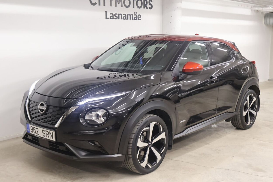 Nissan Juke, 2023, 1.6, 69 kW, hübriid (bensiin/elekter), automaat, esivedu