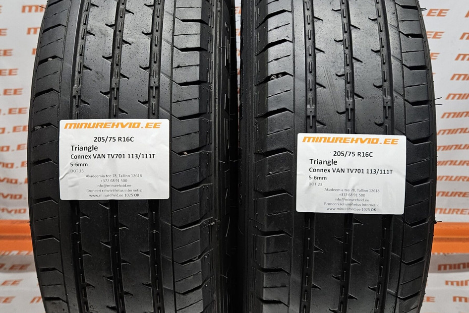 Used summer tire 205/75R16 Triangle Connex VAN TV701 113/111T