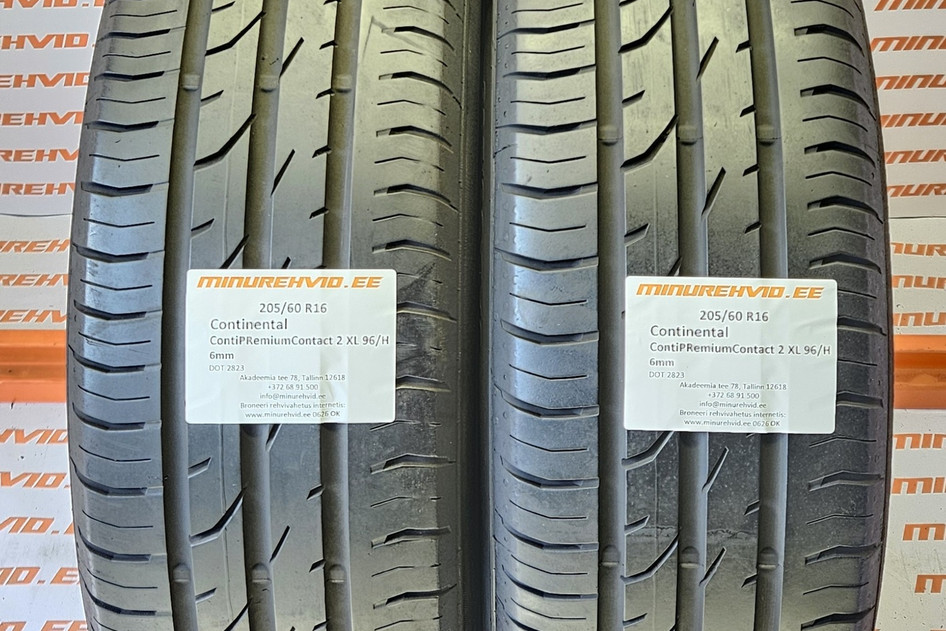 Kasutatud suverehv 205/60R16 Continental ContiPremiumContact 2 XL 96/H