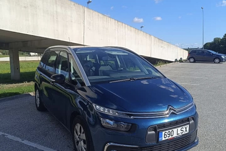 Citroën C4 Spacetourer, 2022, 1.2, 96 kW, bensiin, automaat, esivedu
