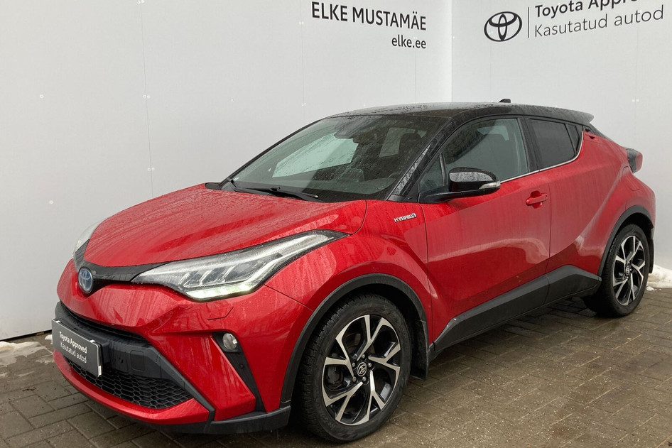 Toyota C-HR, 2021, 1.8, 72 kW, hübriid (bensiin/elekter), automaat, esivedu