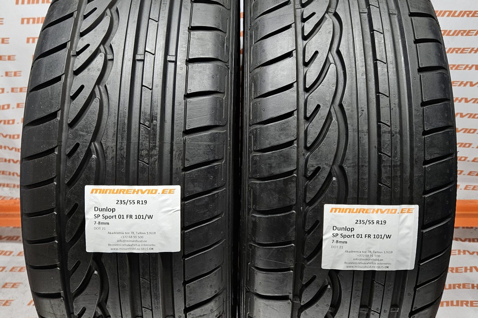 Kasutatud suverehv 235/55R19 Dunlop SP Sport 01 FR 101/W
