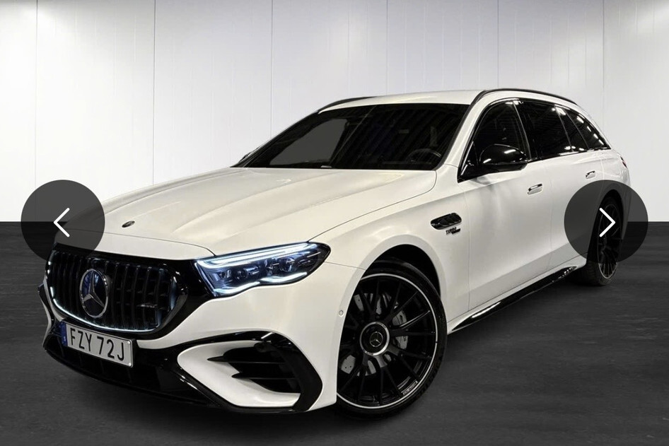 Mercedes-AMG E53 4Matic, 2024, 450 kW, подключаемый гибрид (бензин/электричество), автомат, полный привод