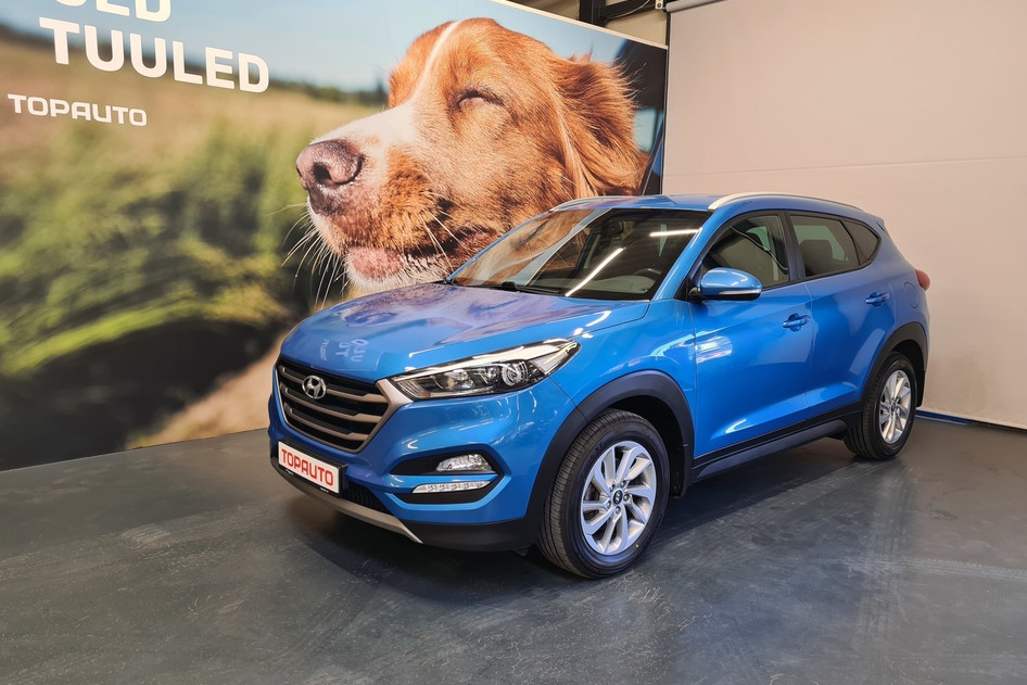 Hyundai Tucson, 2017, 1.6, 130 kW, bensiin, automaat, esivedu