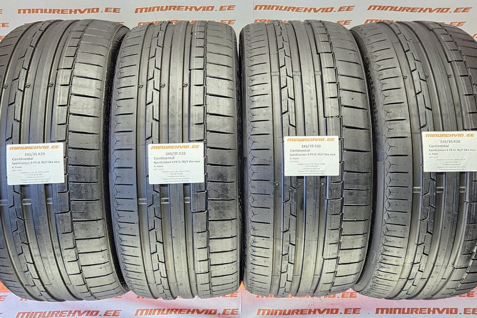 Kasutatud suverehv 245/35R20 Continental SportContact 6 FR XL 95/Y like new 1925/4
