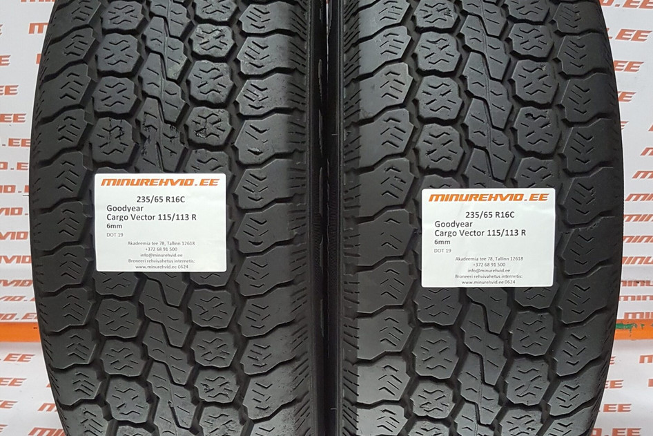 Kasutatud suverehv 235/65R16 GoodYear Cargo Vector 115/113 R