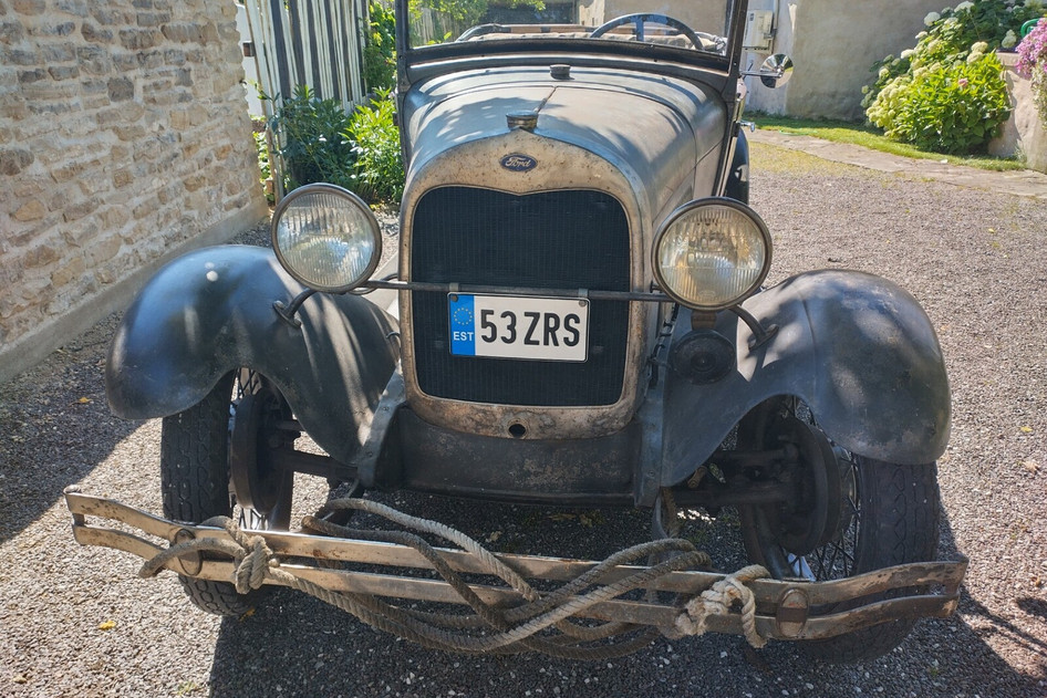 Ford Mudel A, 1929, 3.3, 29.6 kW, bensiin, manuaal, tagavedu