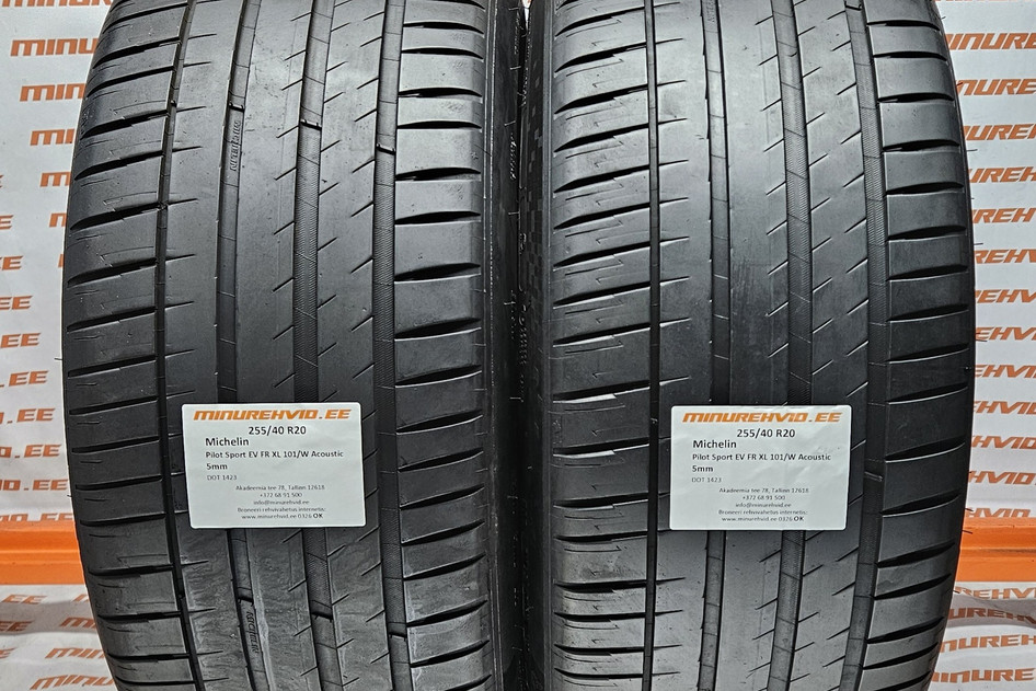 Kasutatud suverehv 255/40R20 Michelin Pilot Sport EV FR XL 101/W Acoustic