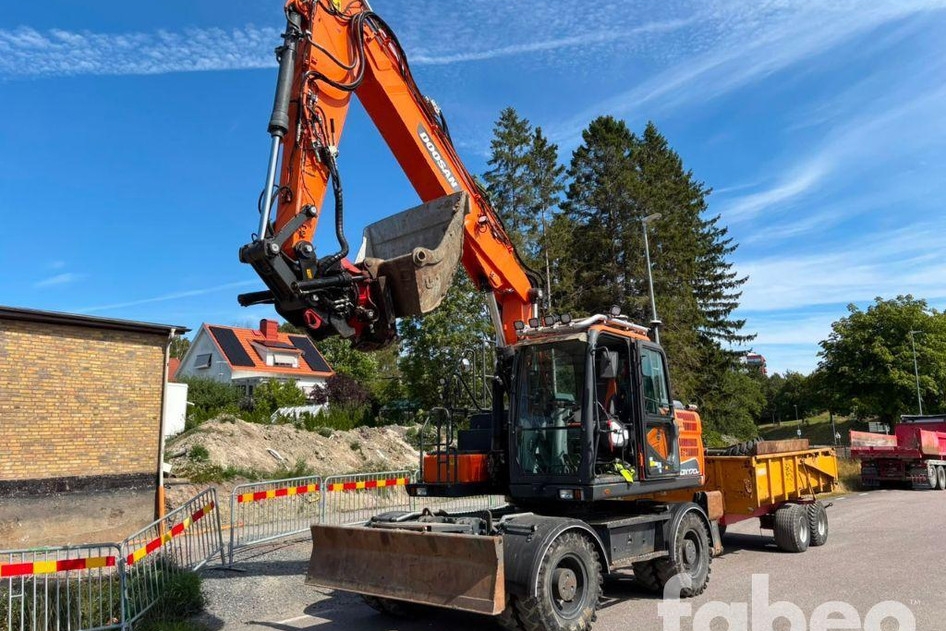 Doosan DX170W-5, 113.2 kW, дизель