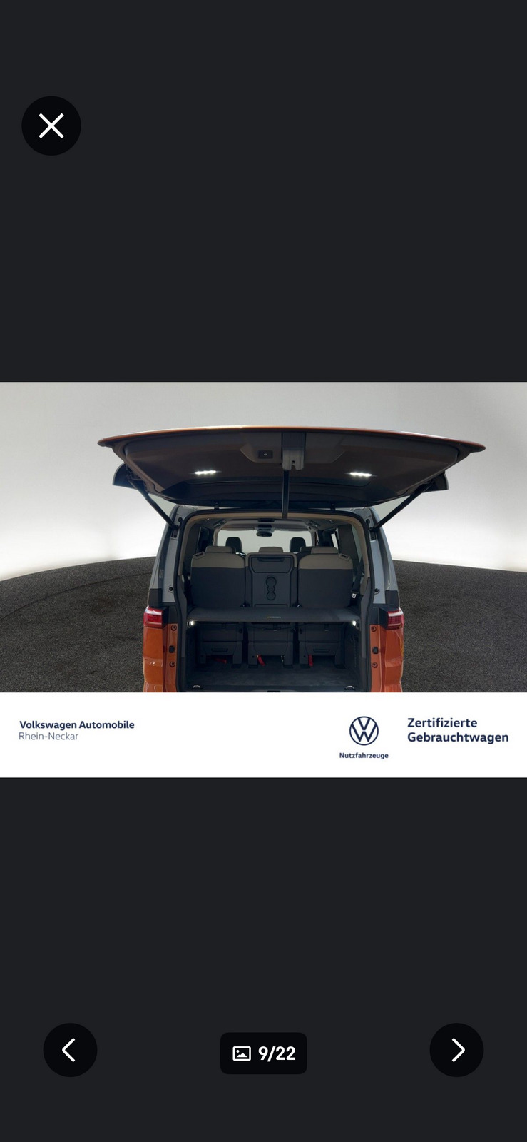 Volkswagen Multivan 2022, photo 4/10