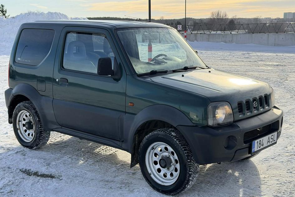 Suzuki Jimny, 2003, 1.3, 60 kW, bensiin, manuaal, nelikvedu