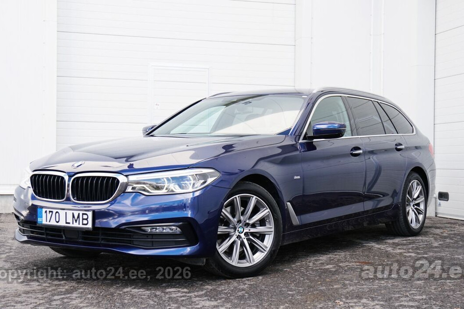 BMW 520, 2017, 2.0, 140 kW, diesel, automatic, rear-wheel drive
