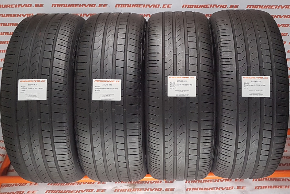 Kasutatud suverehv 255/45R20 Pirelli Scorpion Verde FR 101/W MO