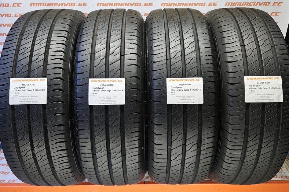Kasutatud suverehv 215/65R16 GoodYear EfficientGrip Cargo 2 106/104 H